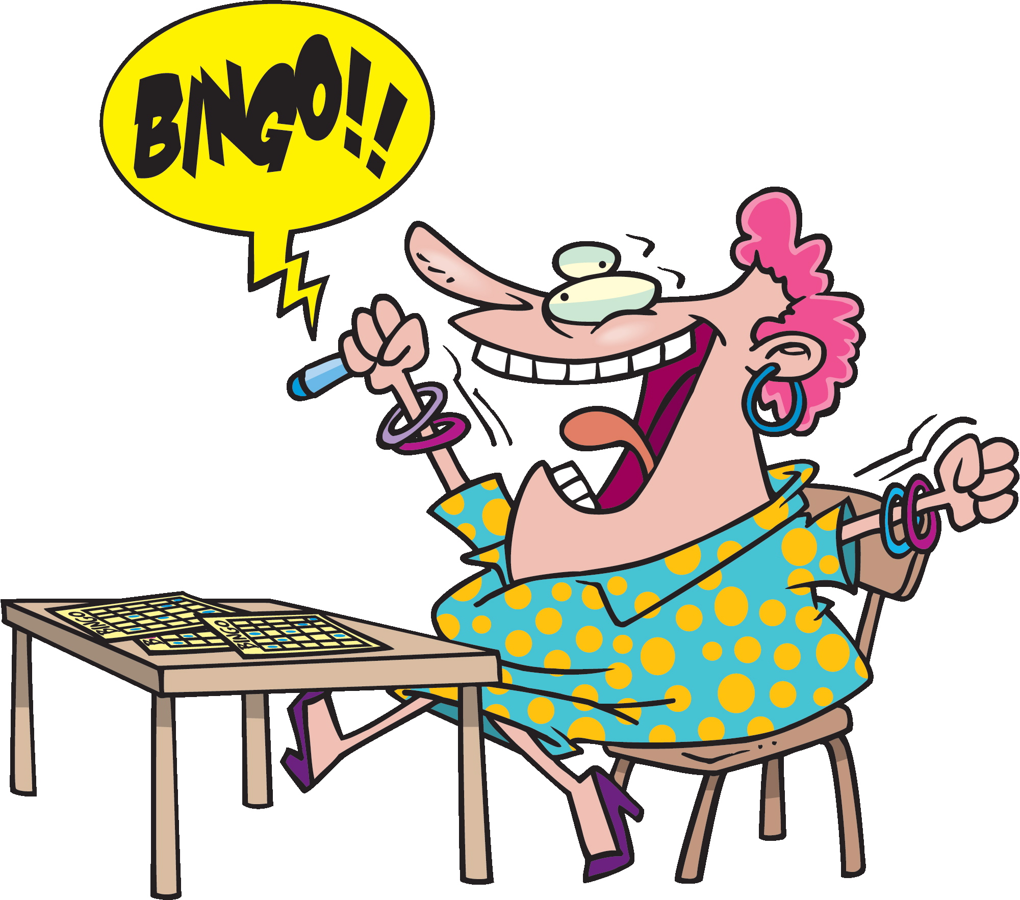 bingo winner clipart - photo #2